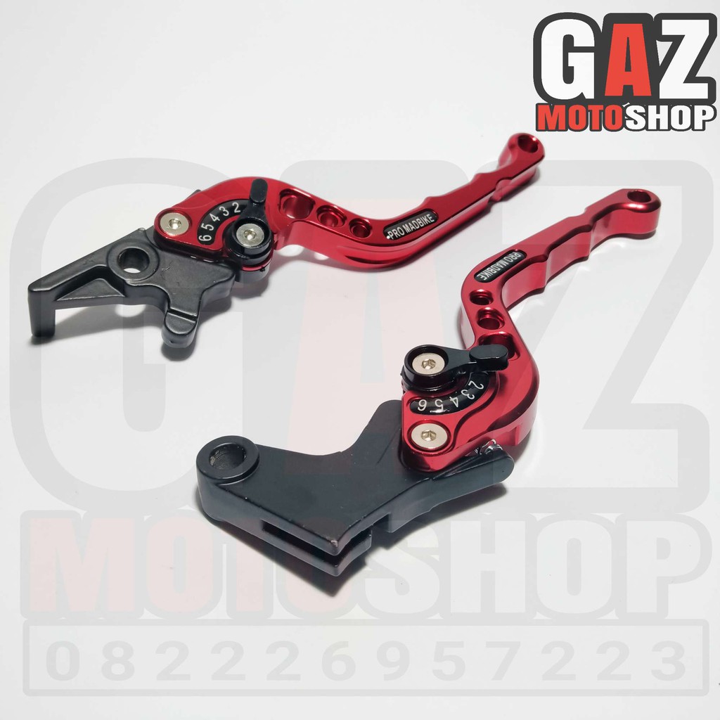 Handle Stelan Tiger Jarum CNC Tuas Rem Lever Kopling Set Kanan Kiri