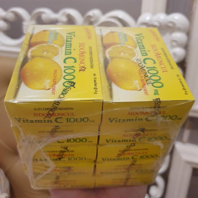 Jual Paket Hemat 1 Bendel Isi 10box Sidomuncul Vitamin C 1000mg Segel Original Pabrik Promo Harga Super Indonesia Shopee Indonesia