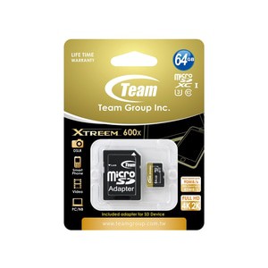 Micro sd Team Xtreem 64GB -UHS3 R 90MB