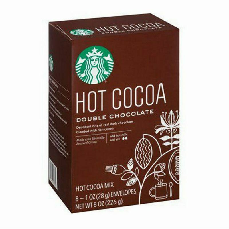

(MINUMAN BUBUK) STARBUCKS HOT COCOA ALL VARIAN 226GR - Double Choco
