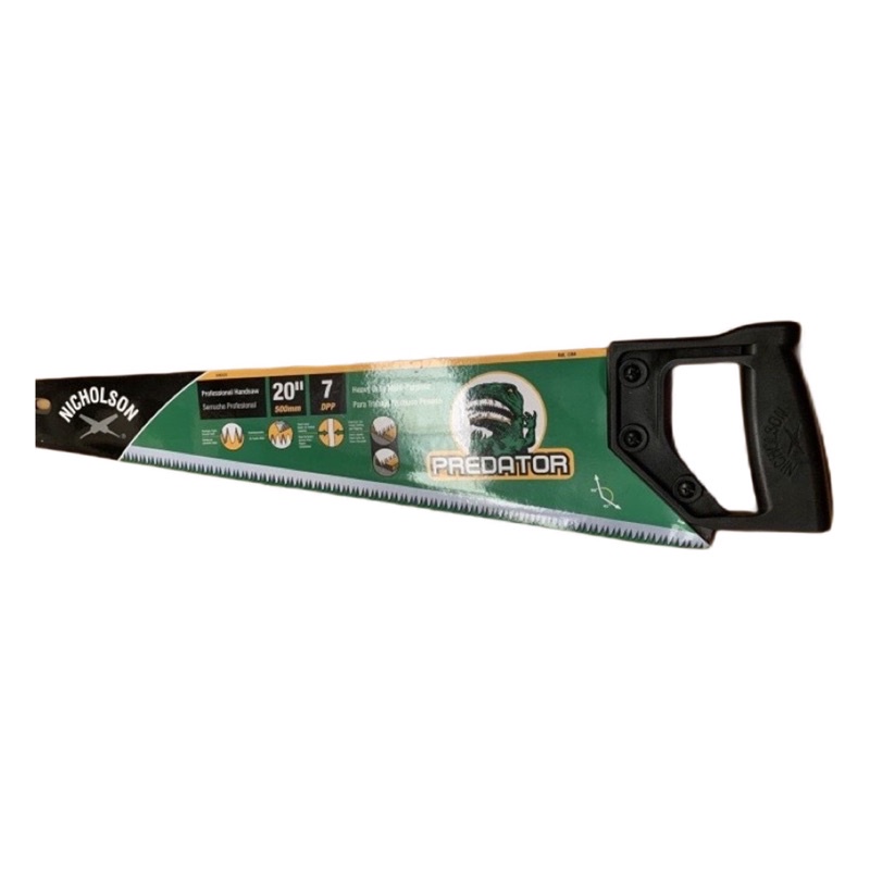 Gergaji kayu 20” nicholson gergaji gorok gagang plastik