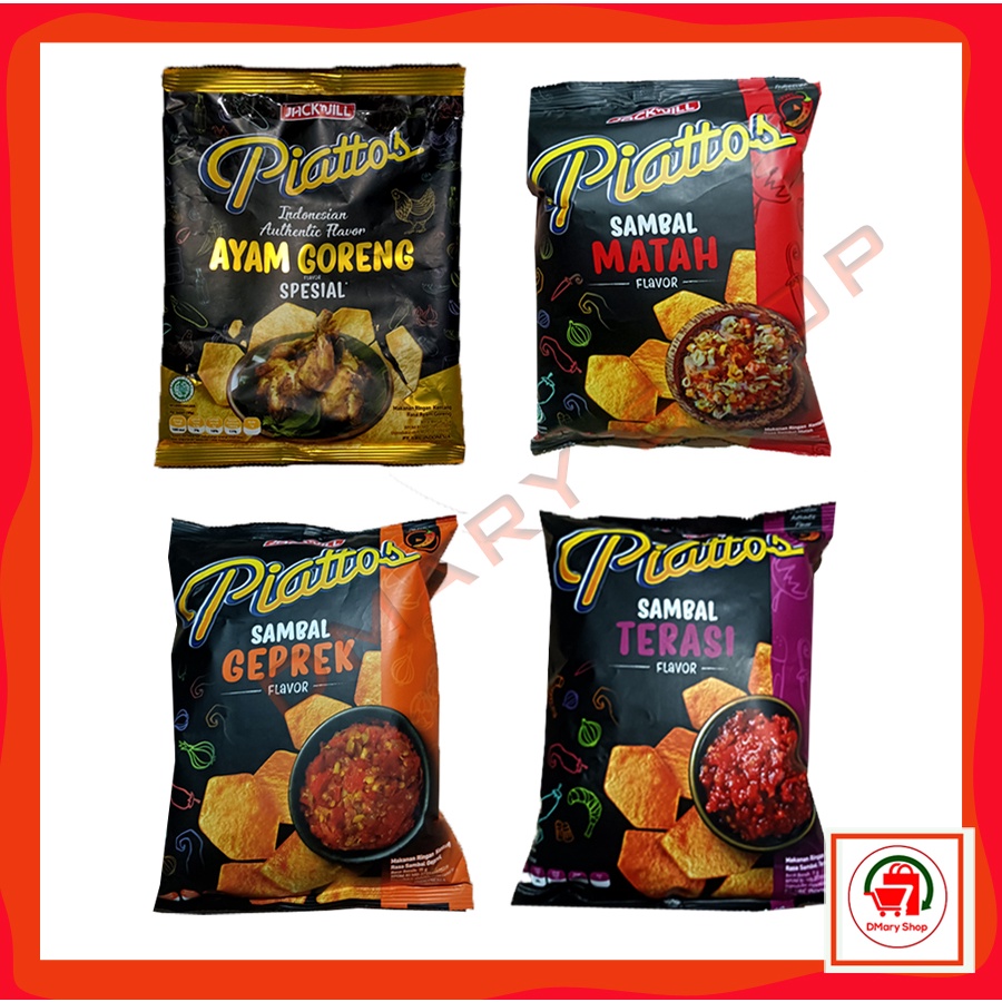 

Piattos Makanan Ringan Kentang Cita Rasa Asli Indonesia 75Gram