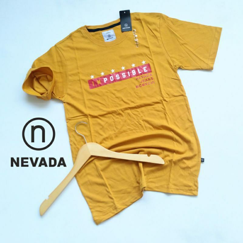 ( NEVADA ) KAOS NEVADA FULL HANTAGMOTIF TERBARU / kaos Nevada pria wanita