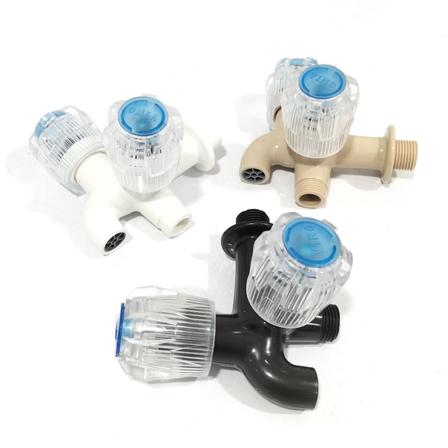 Kran cabang Crystal 1/2&quot; (Inch) / Keran Shower ABS VINO