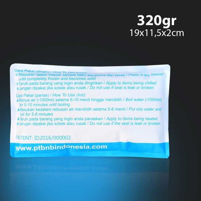 Ultra Cool Ice Gel Sachet 300ml Ice Cool Pengganti Es Batu Ice Bag
