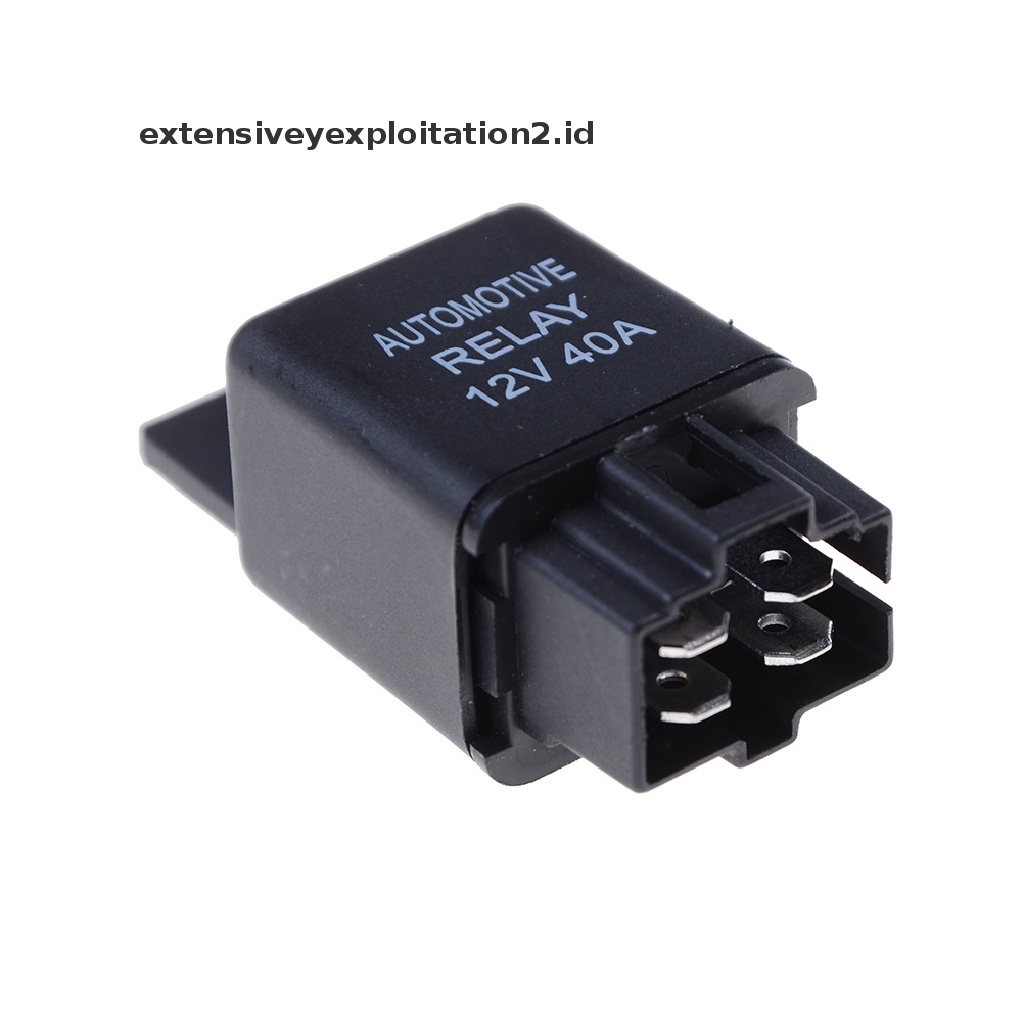 Relay Alarm Relay Otomotif Spst 12v 40a 4pin
