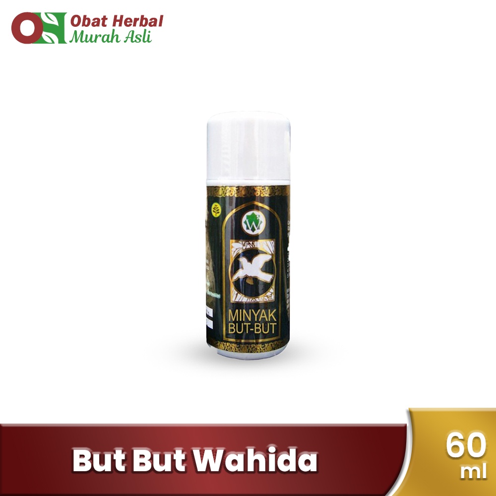 Minyak ButBut Minyak But-but Original Oil Herba Wahida 60 ml | Patah Tulang/Pegal-Pegal MInyak Urut Meredakan Nyeri  Digunakan secara tradisional sebagai minyak urut untuk membantu meredakan rasa nyeri pada persendian dan sakit otot pinggang