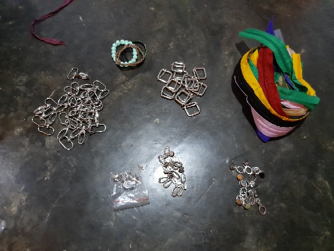 Ada Clamp / Klem Sambungan Kran Kipas Aerator Alat Dapur Kemasan Dus Ungu