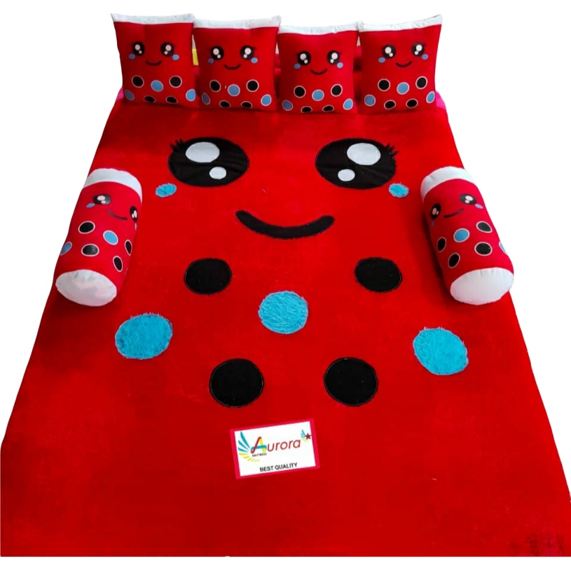 BEST QUALITY  SURPET BOBA ASLI BUSA ROYAL FREE 4 BANTAL DAN 2 GULING BOBA // KASUR KARPET // TILAM /