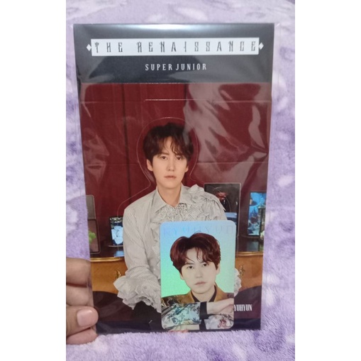 Standee Hologram PC Set The Renaissance Kyuhyun SEALED