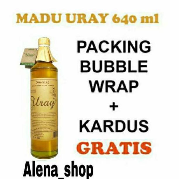 

Re3sto0k Madu uray 640ml besar (875 gram) madu lebah hutan raw forest honey C0de@g1s5 Ho0t