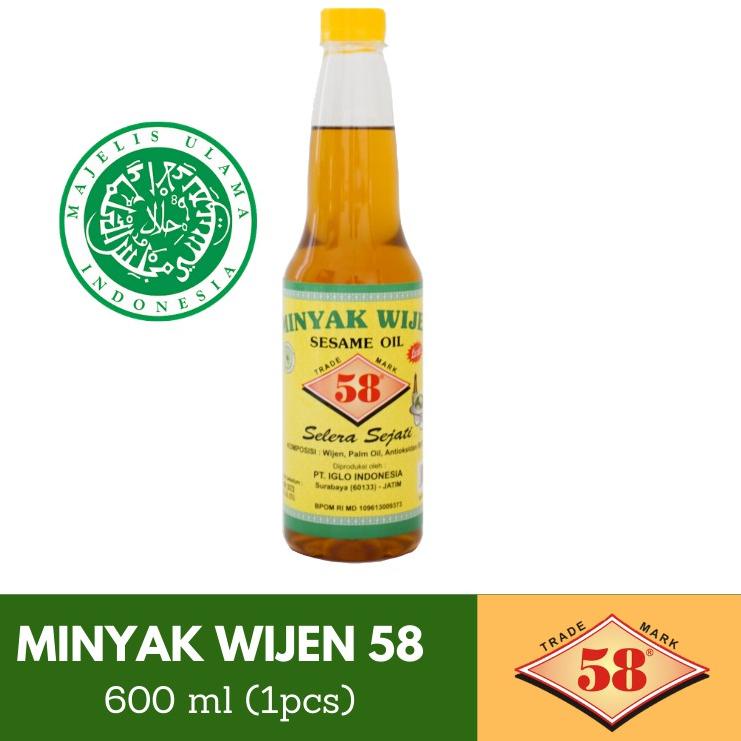 

Saos 58 - Minyak Wijen Halal (600 ml) ☃➩ Ready Stock )╯