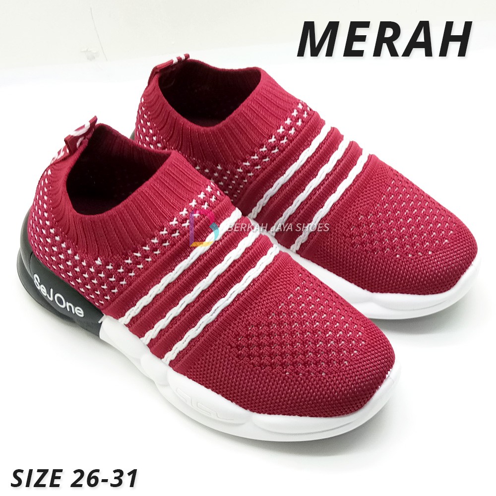 Sepatu Slip On Anak / Sepatu Anak Laki Laki &amp; Perempuan Import Varian Warna 26 - 31