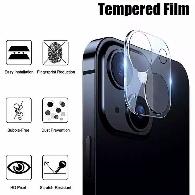 Tempered Glass Camera Iphone 13 6.1 inch 2021 Lens Protector Clear