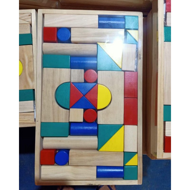 Balok Edukatif Mainan anak TK dan PAUD