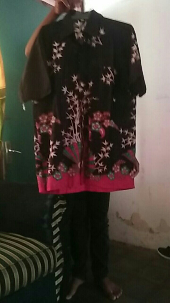 Size M L Xl Xxl Xxxl Bswart Batik Hrb026 Kenongo Hem Pendek Padi Pekalongan M L Xl Batik Pria Murah