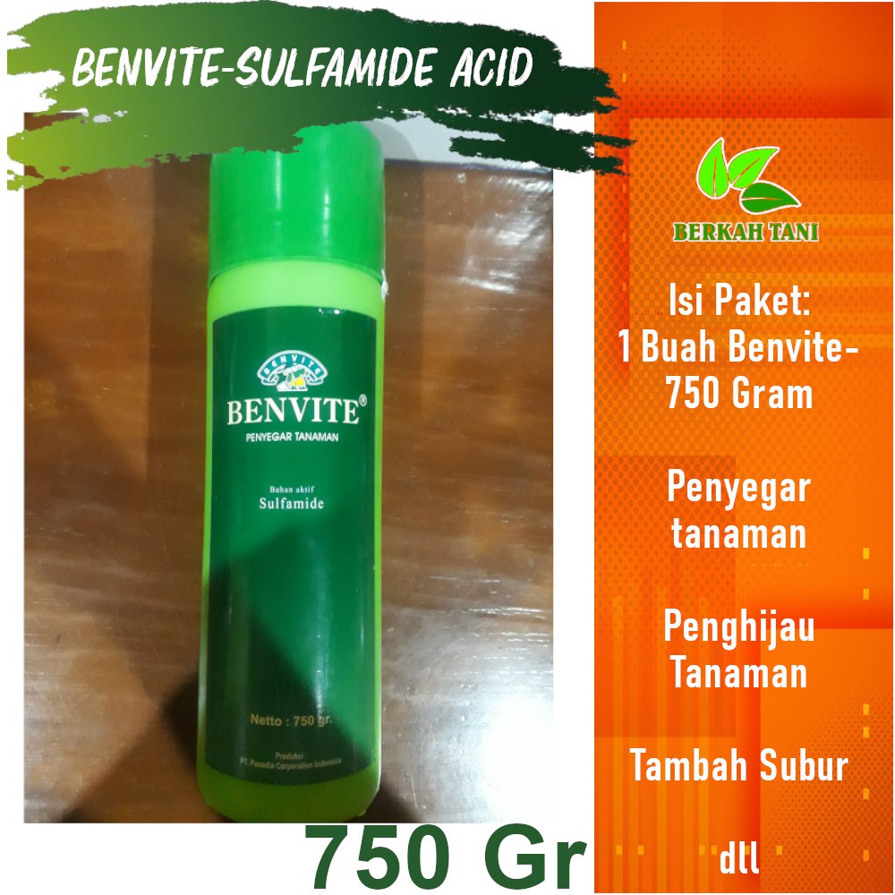Benvite 750 Gram Sulfamide Acid Asam Sulfamida