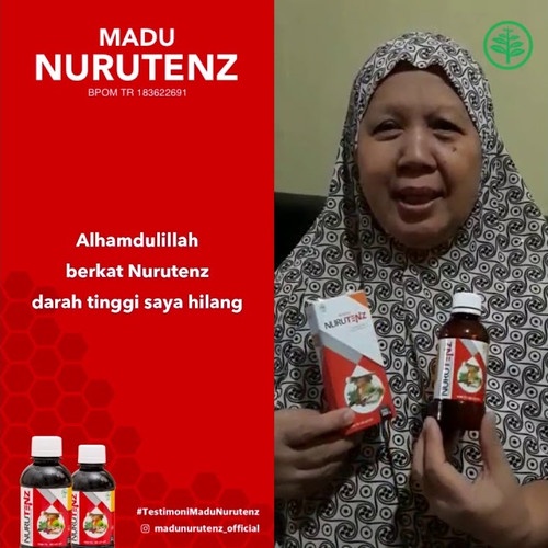 MADU NURUTENZ Obat Herbal Hipertensi Darah Tinggi Terbukti Ampuh | Nurutens