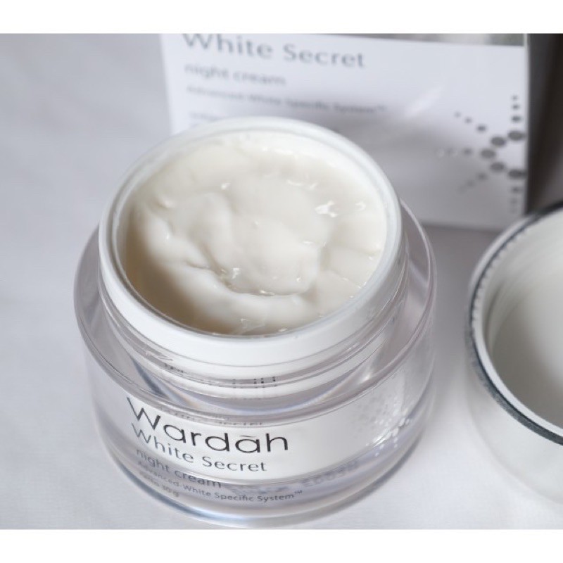 WARDAH CRYSTAL SECRET DAY CREAM &amp; NIGHT CREAM 30gr