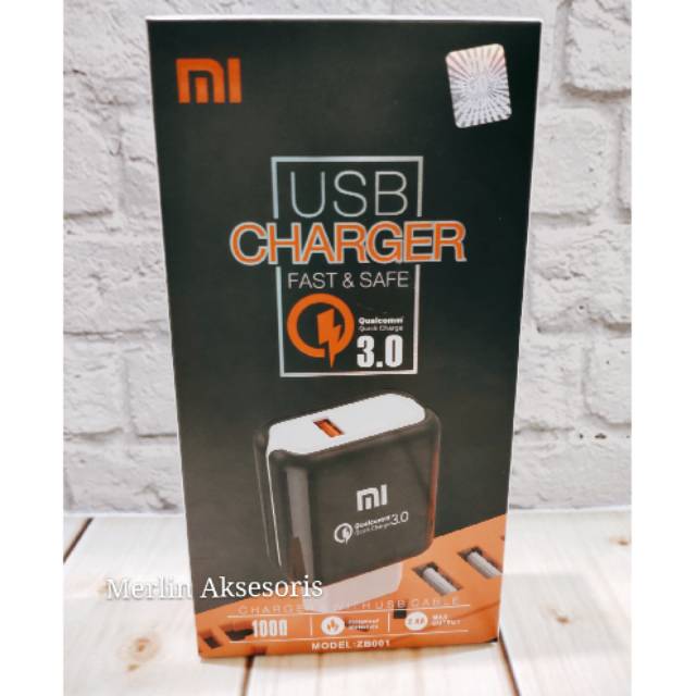 Micro Charger Qualcom 3.0A Type Samsung Oppo Vivo Xiaomi &amp; Realme