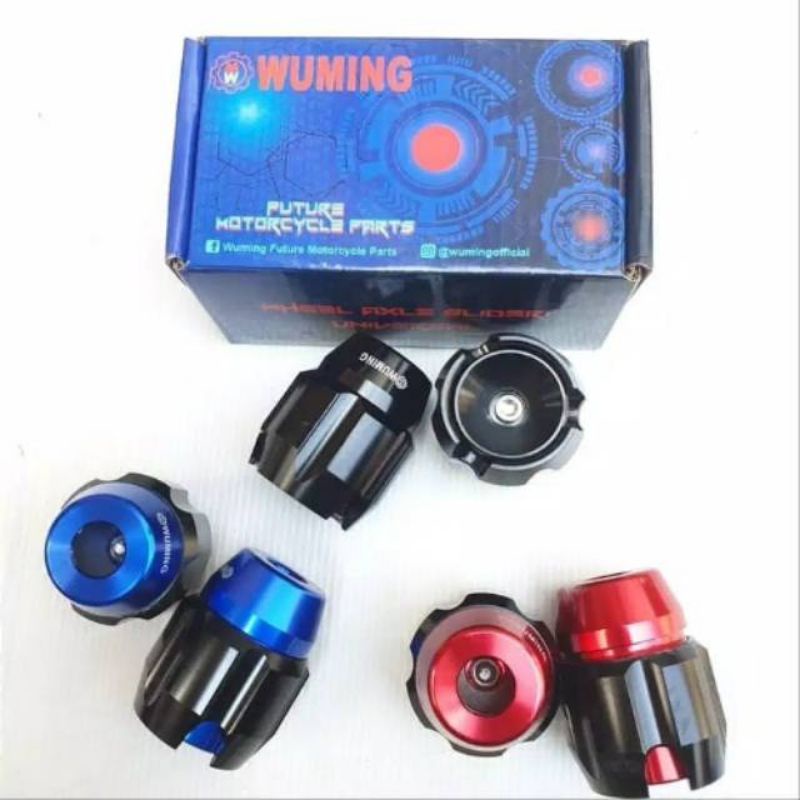 Jalu As Roda Cocok Buat Roda Depan &amp; Roda Belakang Bahan Full Cnc Two Tone Universal Semua Motor