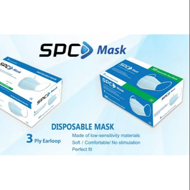 Masker Medis SPC 3ply isi 50pcs/ box