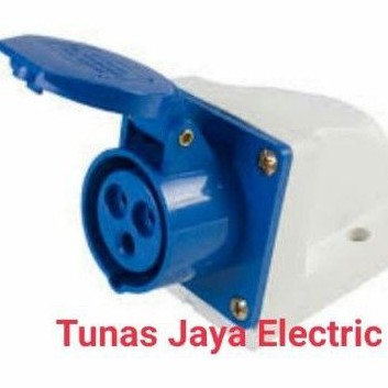 Plug Industri + Socket Surface 16A 3Pole FORT (With Flexible Cable Entry)