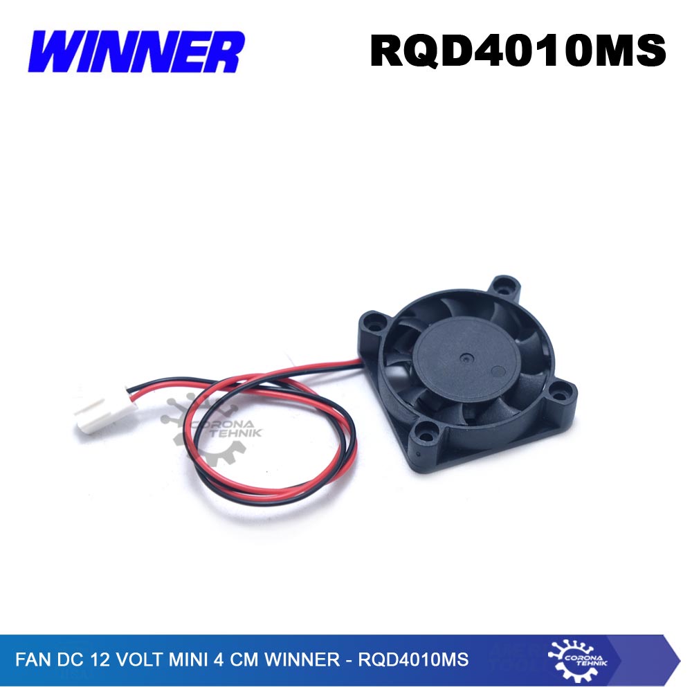 Winner  - Fan DC 12 Volt Mini 4 cm - RQD4010MS