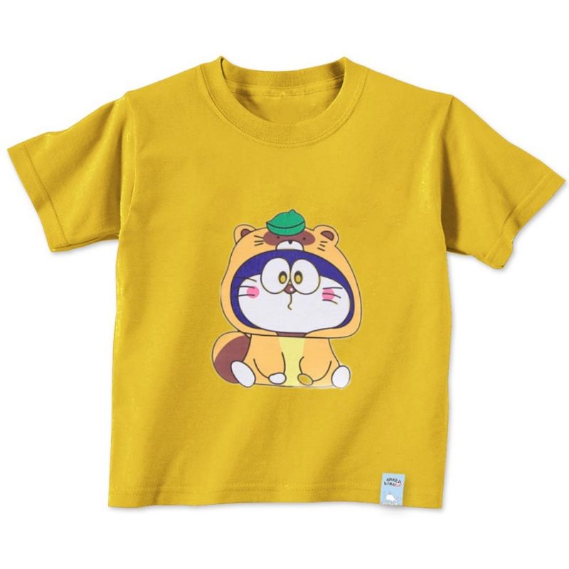 Kaos Oblong Anak Gambar Kucing Doraemon Baju Anak Kaos Distro Anak Kaos Anak Ideal Untuk Anak Usia 2 sampai 10tahun