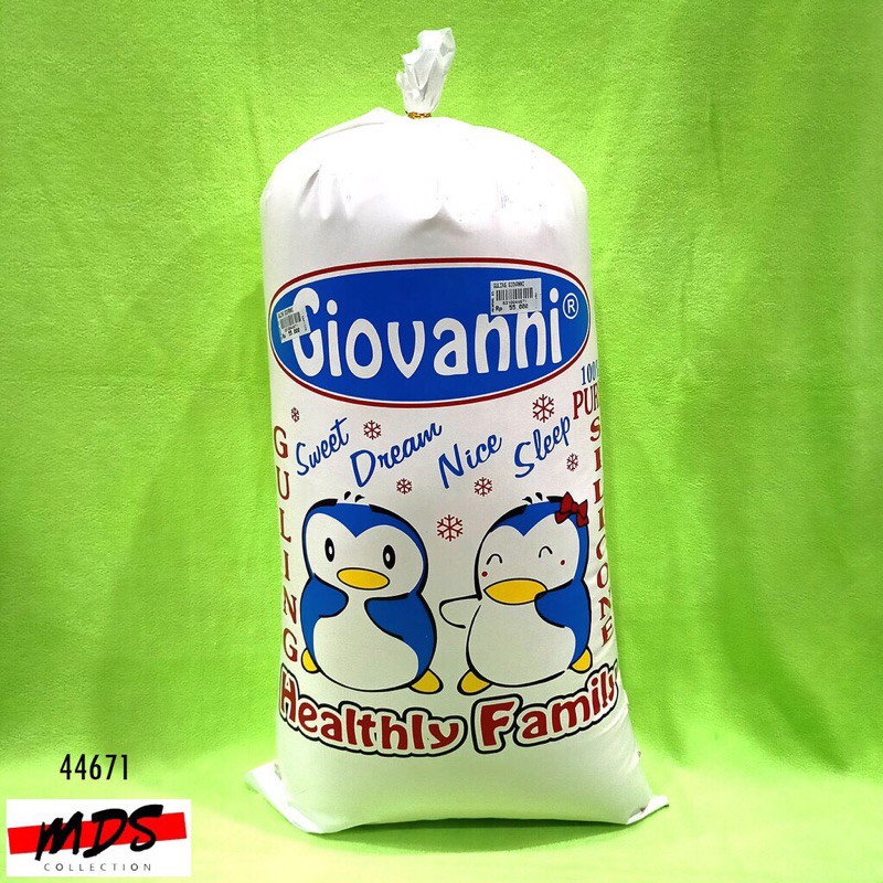 BANTAL/GULING HOTEL GIOVANNI UKURAN DEWASA BAHAN 100% SILICON PREMIUM LEMBUT MULTIFUNGSI TERMURAH