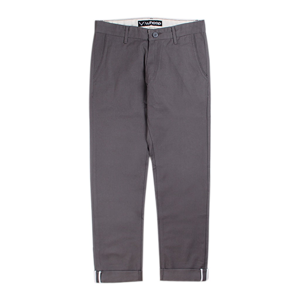 Whoopculture &quot;Muntjac&quot; Slate Grey Chino