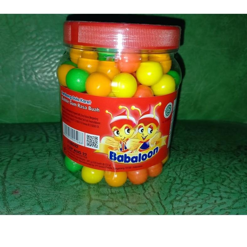 

[KODE S] PERMEN KARET BUAH BABALOON 450g (125x3.6g)