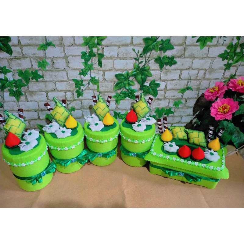 toples hias flanel//toples lebaran//toples set