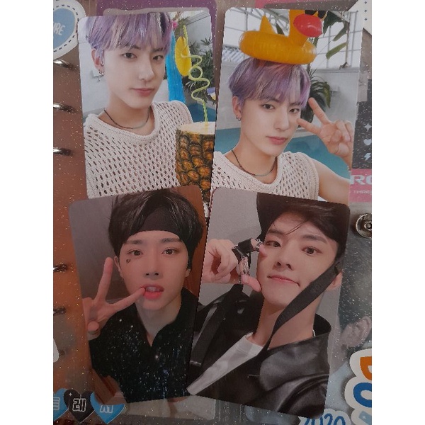 PC PHOTOCARD THEBOYZ TBZ ERIC BEBEK NANAS KYU Q CHANGMIN SUNWOO CASE STEALER