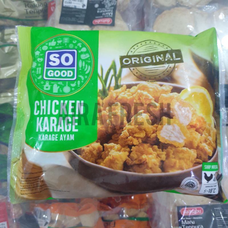 

So Good Chicken Karaage Ayam Goreng Karage 400gr