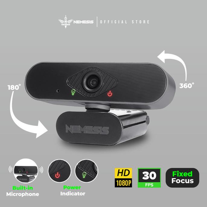 NYK Nemesis Webcam A50 Crusher Full HD 1080p