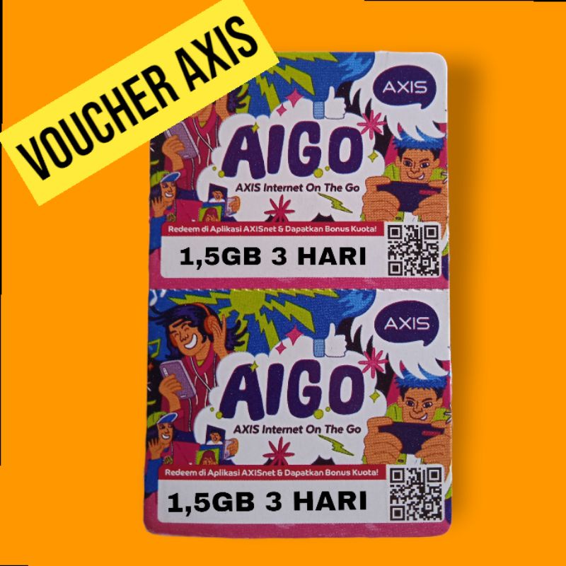 VOUCHER AXIS 1,5GB 3 HARI