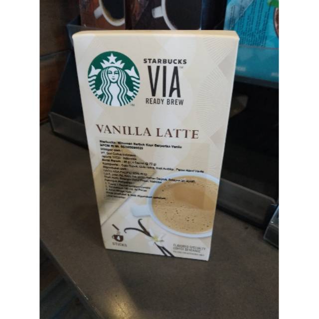 

Starbucks Coffee VIA Vanilla Latte