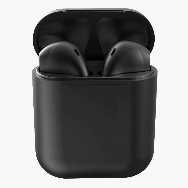 (✔️COD) Airpods Gen 2 With Pop Up Animation For Android + Iphone-HITAM