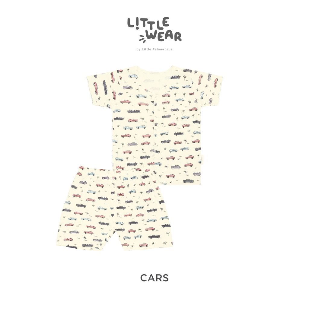 LITTLE PALMERHAUS SLEEVES LITTLE WEAR / PIYAMA / SETELAN BAYI