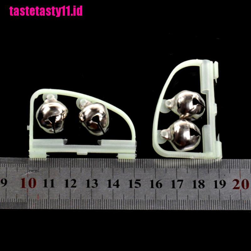 1 Pc Klip Umpan Pancing Twin Bell Bercahaya