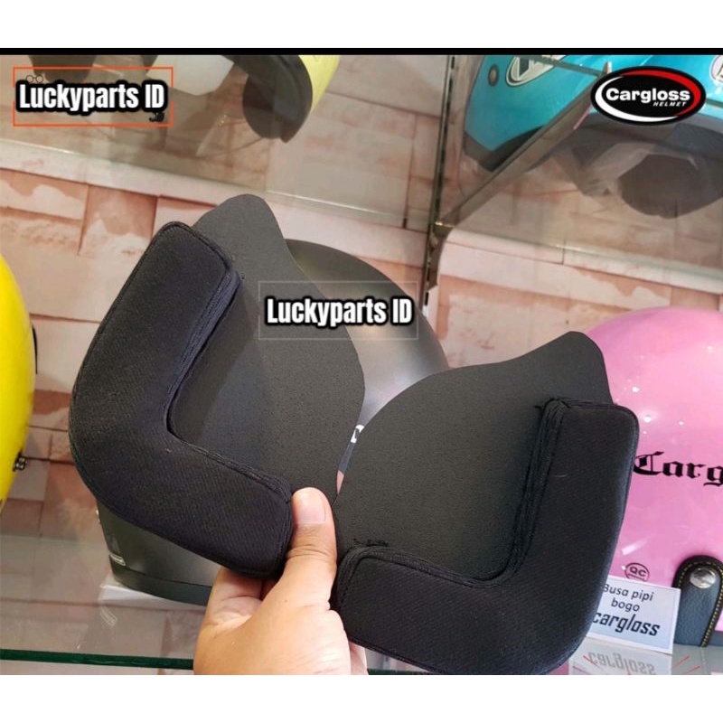 Busa Pipi Helm Cargloss Retro Bogo Kancing Plastik sepasang