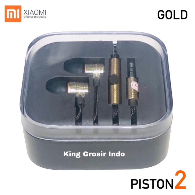 Handsfree Headset Xioami Piston 2 Original 100% Earphone Xiao Mi