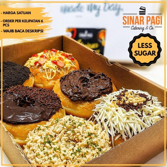 

PROMO 1 BOX DONAT JUMBO BUTTER PREMIUM SUPER FLAVOUR MURAH