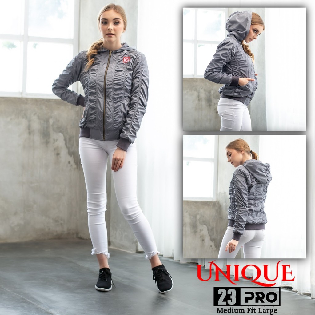 JAKET WANITA UNIQUE 23 PRO / BAHAN MAYER / MADE IN BANDUNG