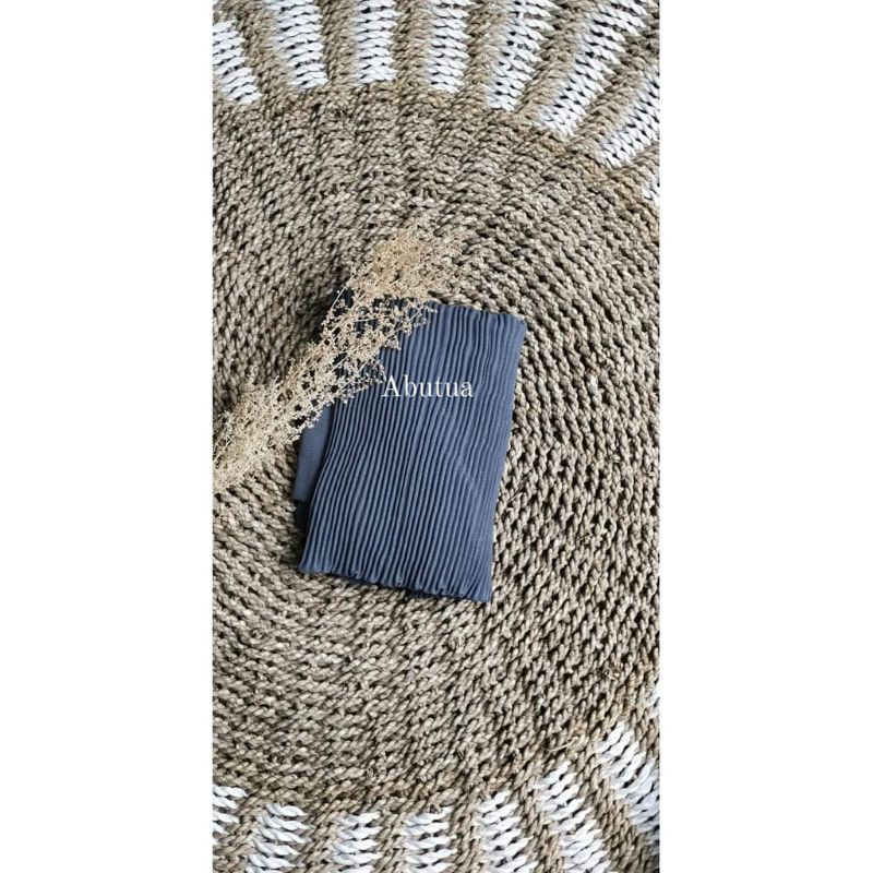 CRIMELDA PASHMINA PLISKET FULL 175x75 DIAMOND CREP HIJAB FASHION MUSLIM-ABUTUA P.PLISKT