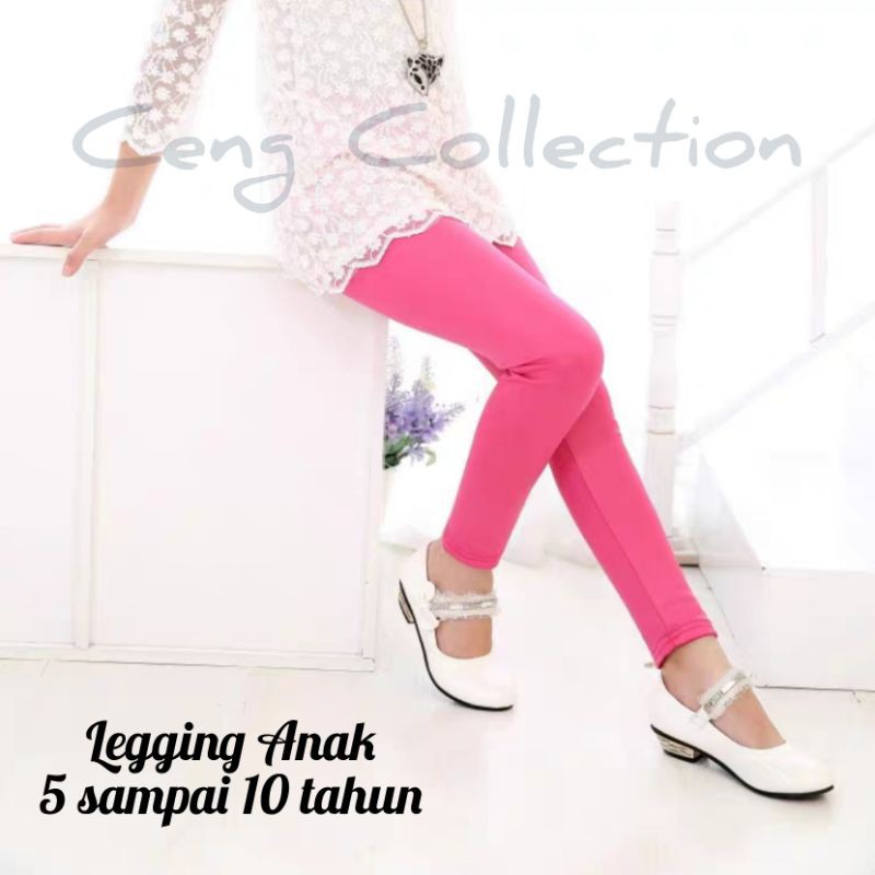 Legging Anak 10 Tahun Termurah aneka warna