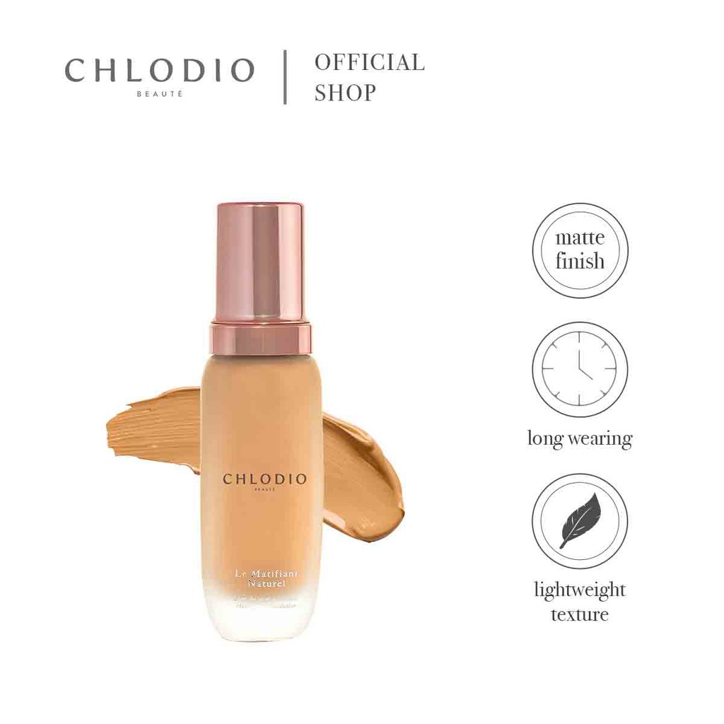 

CHLODIO Le Matifiant Naturel Mattifying Foundation - 04 Sand [50ml]