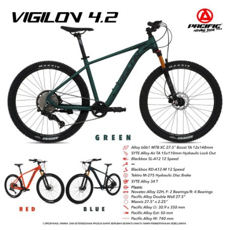 Sepeda Gunung / MTB 27.5" Pacific Vigilon 4.2