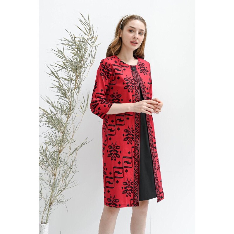 Dress Batik CNY